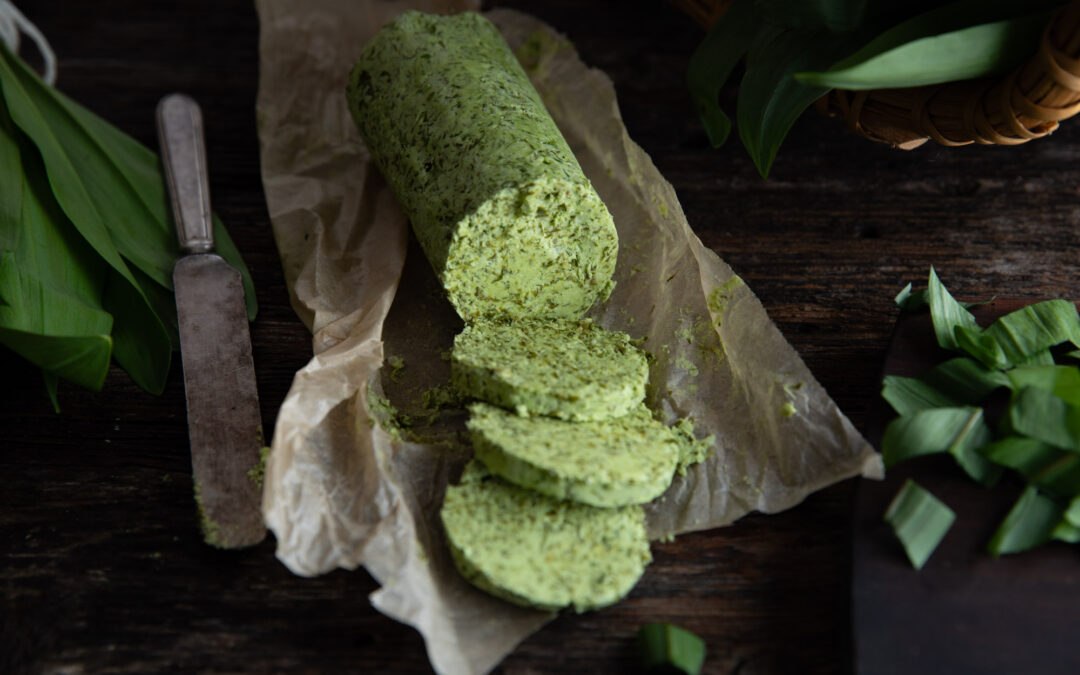 Fresh Wild Leek Butter