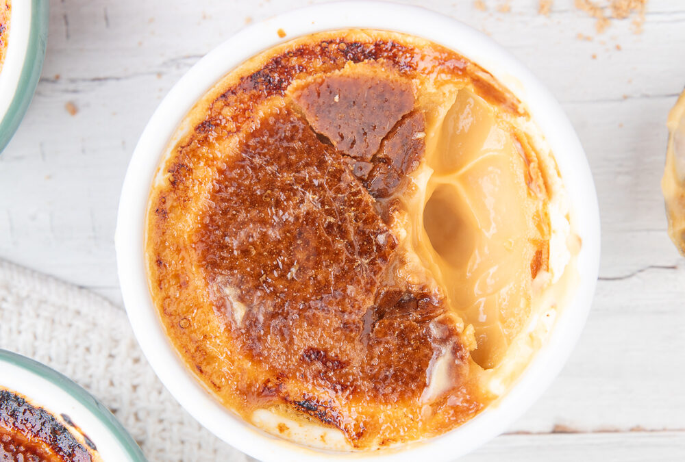Apple Cider Crème Brûlée